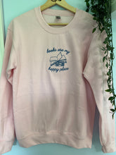 Load image into Gallery viewer, Books are my Happy Place Crewneck