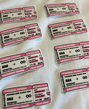 Load image into Gallery viewer, Bookish Airlines Ticket Sticker