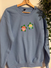 Load image into Gallery viewer, Turtles Appliqué Crewneck