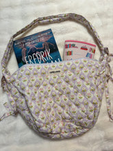 Load image into Gallery viewer, Coffee & Books Quilted Shoulder Bag