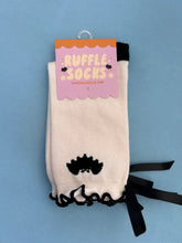 Load image into Gallery viewer, Fall Ruffle Bow Socks