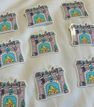 Load image into Gallery viewer, Bookish Fireplace Sticker