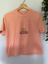 Load image into Gallery viewer, Let’s Watch the Sunset Boxy T-shirt