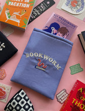 Load image into Gallery viewer, Bookworm Book Sleeve