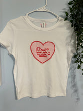 Load image into Gallery viewer, Please Don’t Talk While I’m Reading Baby Tee