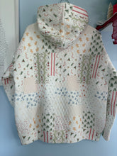 Load image into Gallery viewer, Oversized Christmas Holiday Quilted Hoodie