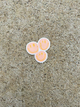 Load image into Gallery viewer, Orange Smiley Sticker