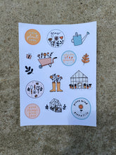 Load image into Gallery viewer, Plant Mom Sticker Sheet