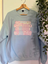 Load image into Gallery viewer, Quilted Book Stack Appliqué Crewneck
