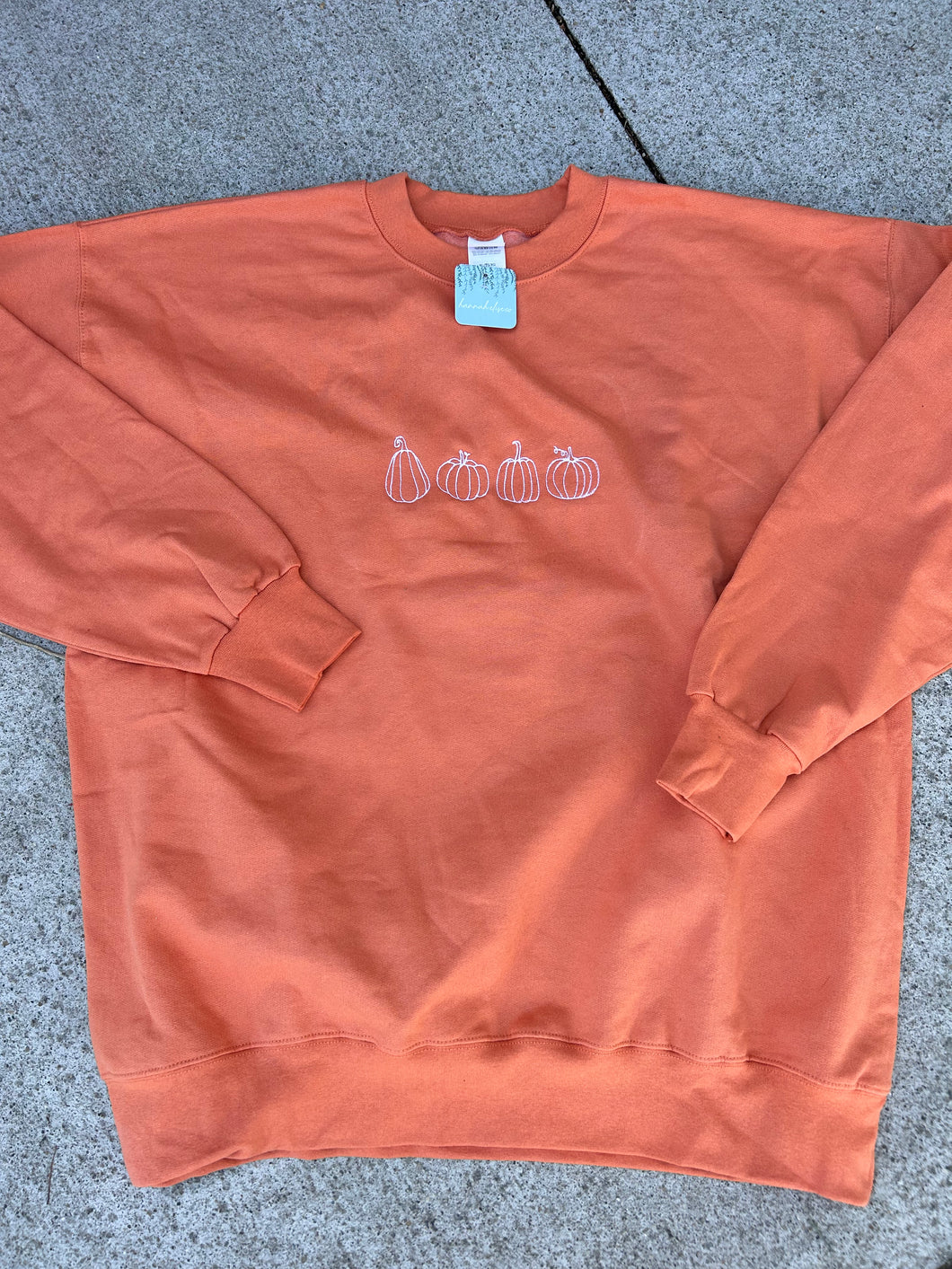 Orange Pumpkins Crewneck