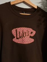 Load image into Gallery viewer, Luke’s Coffee Appliqué Crewneck
