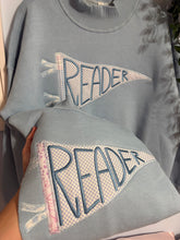 Load image into Gallery viewer, Reader Pennant Flag Mockneck
