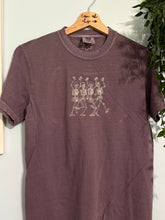 Load image into Gallery viewer, Dancing Skeletons Embroidered T-Shirt
