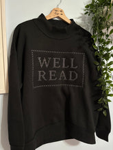 Load image into Gallery viewer, Well Read Cross Stitch Mockneck
