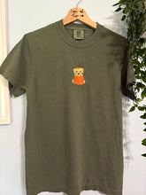 Load image into Gallery viewer, Puppy Pumpkin Embroidered T-Shirt

