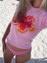 Load image into Gallery viewer, Pink Hibiscus Tee
