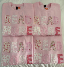 Load image into Gallery viewer, Read More Appliqué Crewneck
