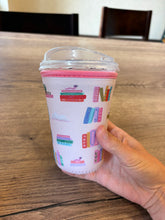 Load image into Gallery viewer, Bookworm Drink Sleeve (fits size M/L cup best)
