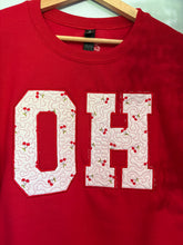 Load image into Gallery viewer, OH Cherry Appliqué Crewneck
