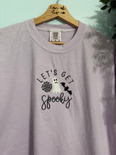 Load image into Gallery viewer, Let’s Get Spooky Embroidered T-Shirtm

