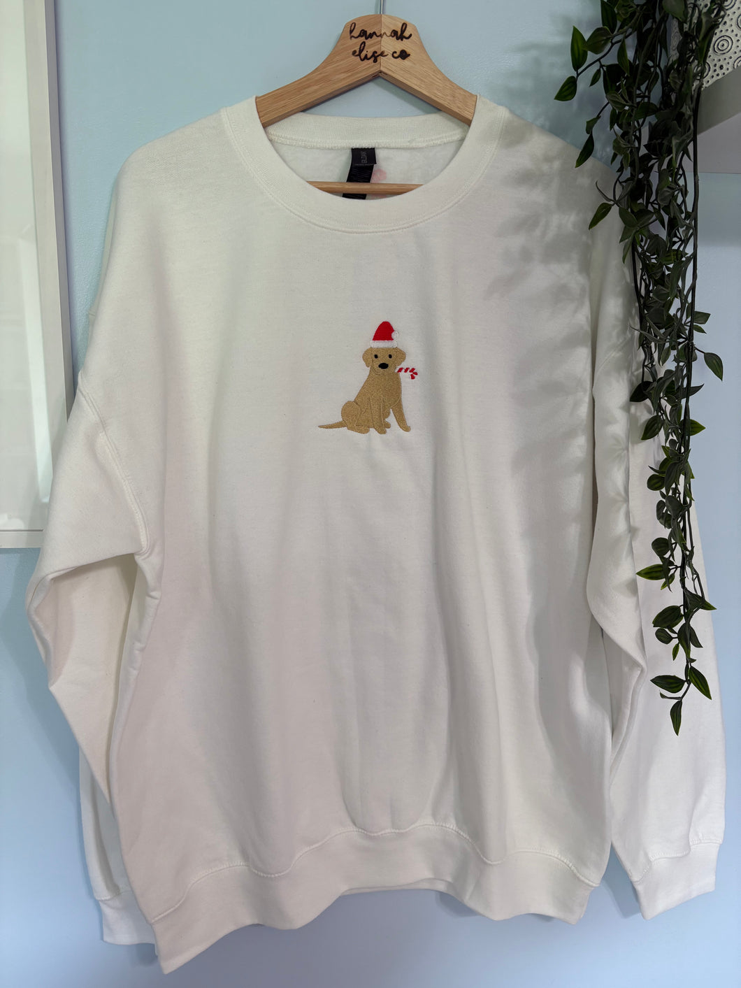 Dog Candy Cane Crewneck