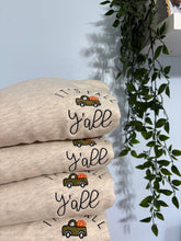 Load image into Gallery viewer, It’s Fall Y’all (NEW VERSION) Embroidered Crewneck
