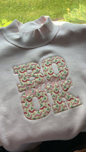 Load image into Gallery viewer, Bookworm Appliqué Mockneck
