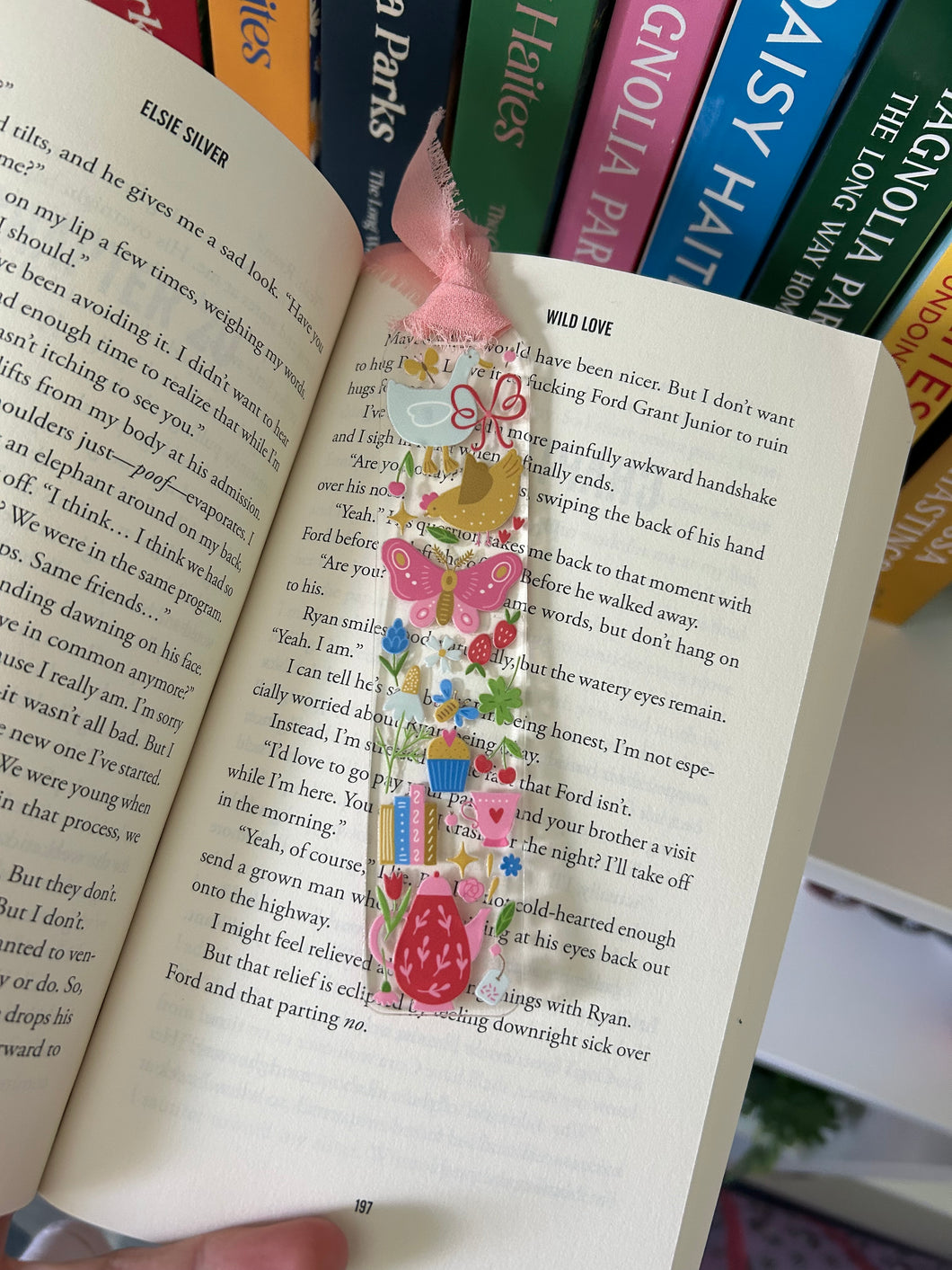 Garden Party Acrylic Bookmark