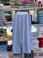Load image into Gallery viewer, Blue Striped Wide Leg Sweatpants
