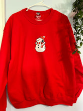 Load image into Gallery viewer, Dog Snowman Crewneck
