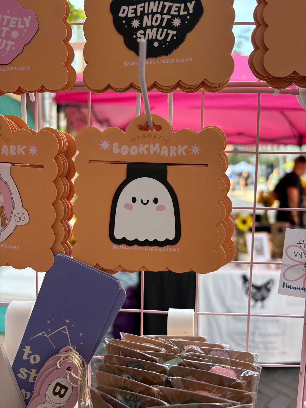 Ghostie Magnetic Bookmark