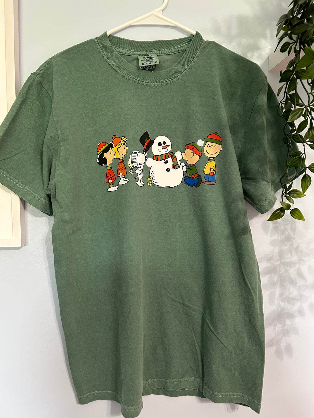 Peanuts Snowman T-shirt