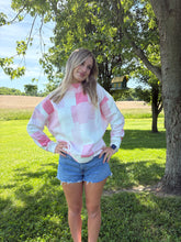 Load image into Gallery viewer, Pink Quilted Mockneck
