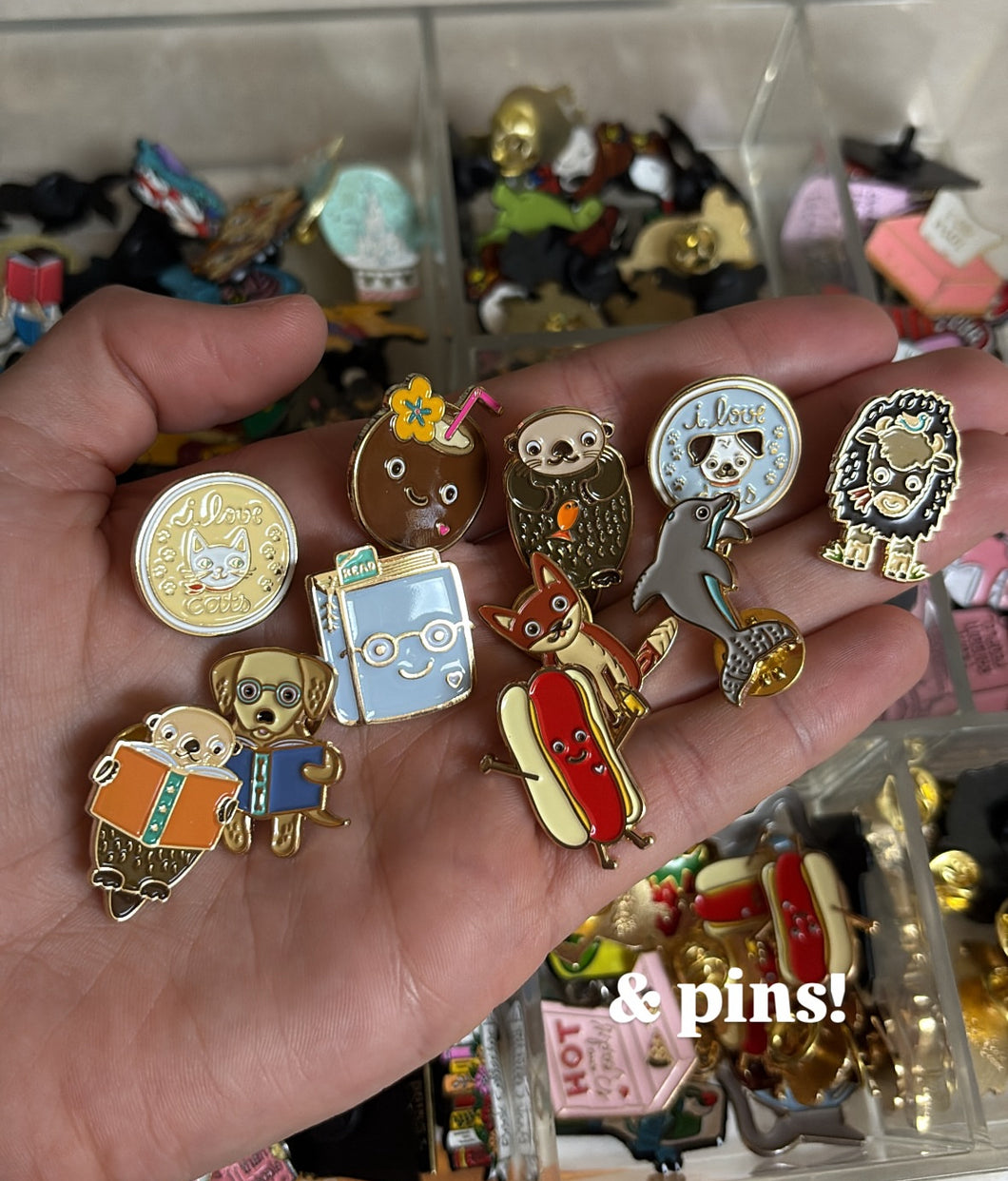 Animal Enamel Pins