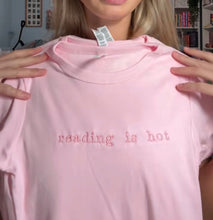 Load image into Gallery viewer, Reading is Hot Baby Tee
