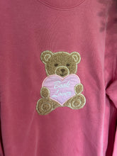 Load image into Gallery viewer, Book Lover Teddy Bear Crewneck
