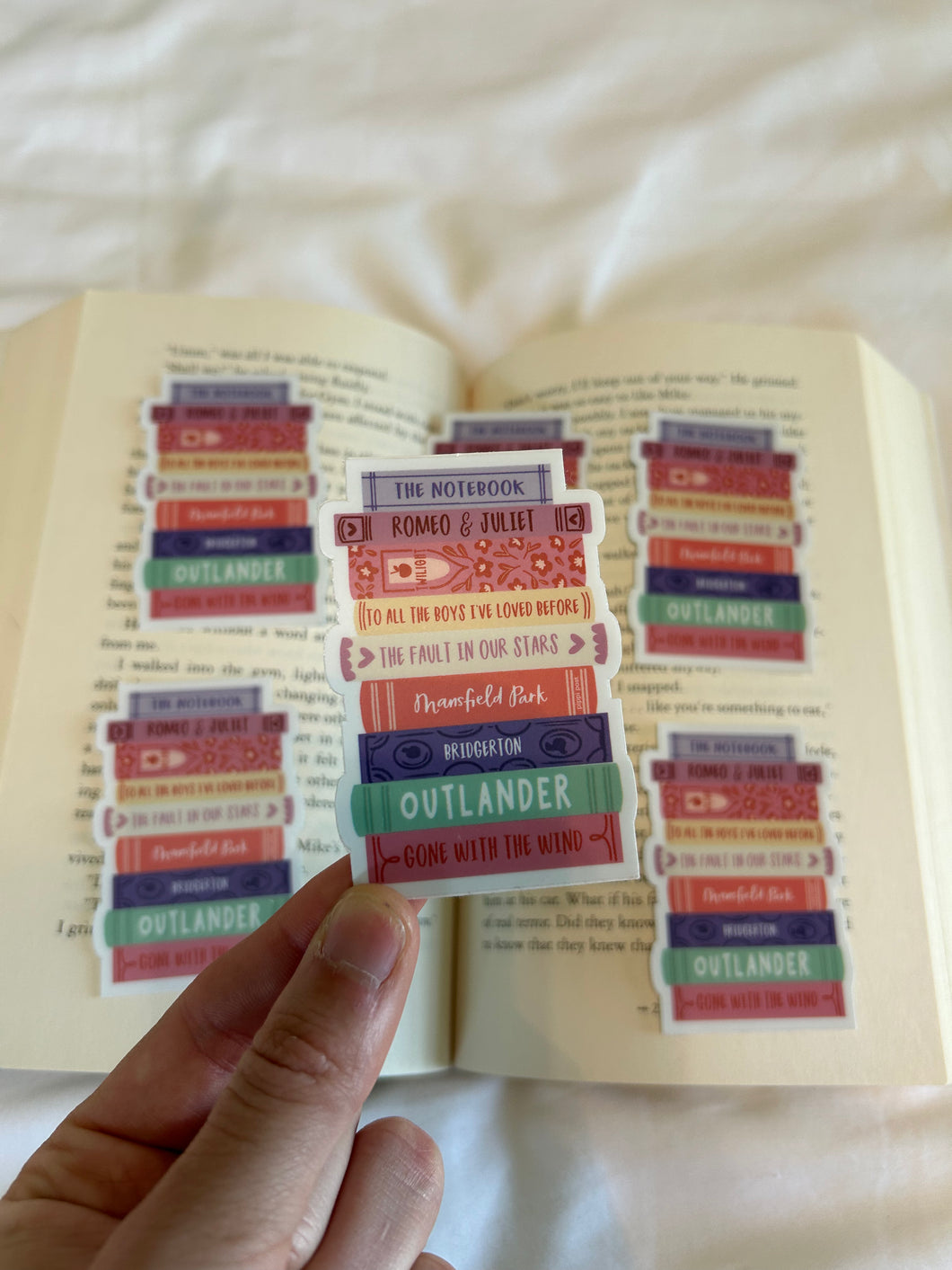 Romance Novel Sticker