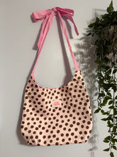 Load image into Gallery viewer, Polka Dot Tie Fabric Bag
