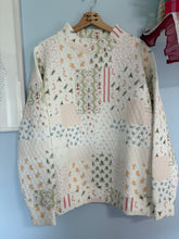 Load image into Gallery viewer, Oversized Christmas Holiday Quilted Mockneck
