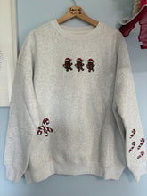 Load image into Gallery viewer, Oversized Gingerbread Cookies Crewneck
