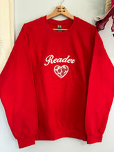 Load image into Gallery viewer, Reader Candy Heart Crewneck
