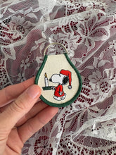 Load image into Gallery viewer, Officially Licensed Snoopy Christmas Keychain
