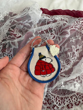 Load image into Gallery viewer, Officially Licensed Snoopy Winter Coat Keychain
