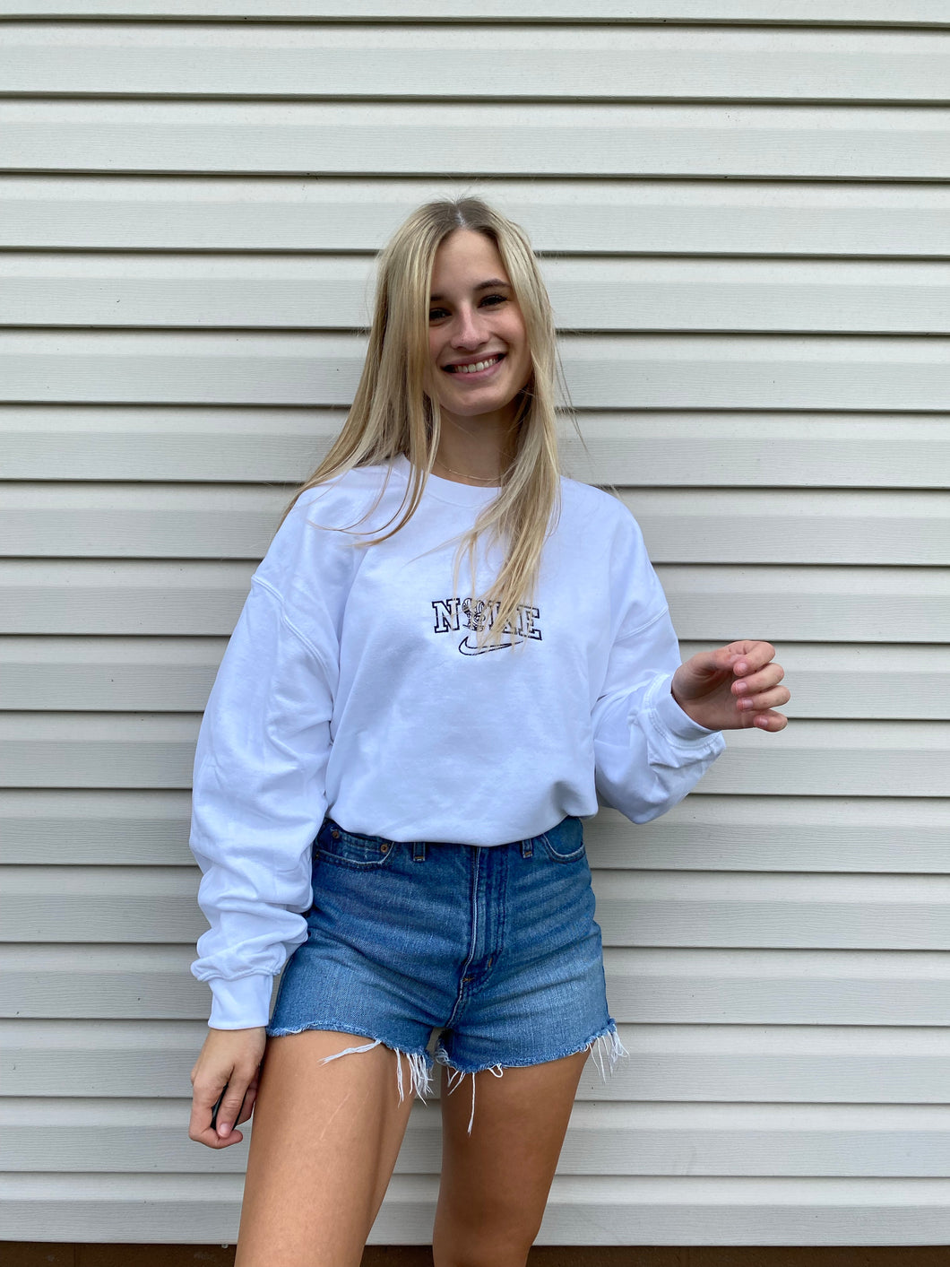 Dog Mummy Spellout Crewneck