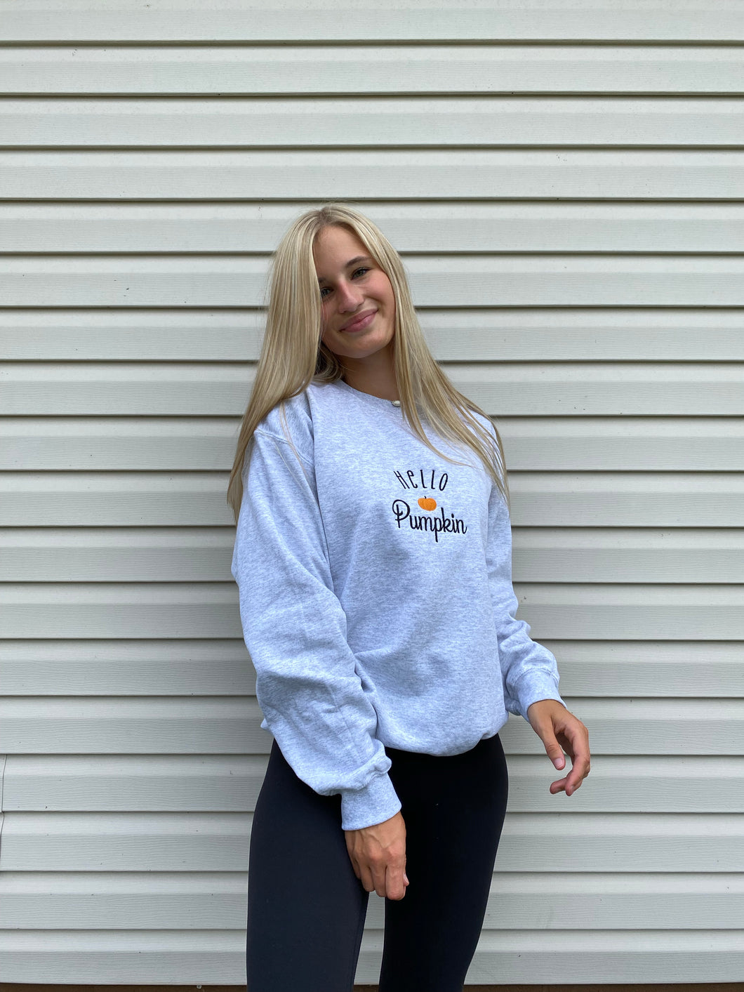 Hello Pumpkin Crewneck