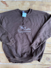 Load image into Gallery viewer, Happy Halloween Skeleton Crewneck
